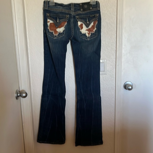 Moss Me Almost new cow print pockets size 27 - Picture 1 of 3